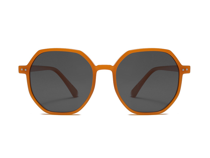 Oversize Round Frames Vintage TR90 Sunglasses Best Selling Korean Designer