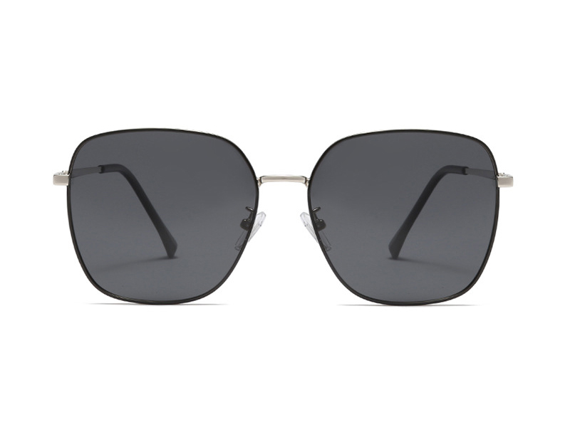 Small Size Slim Temples Vintage Polarized Lenses Metal Frames Sunglasses
