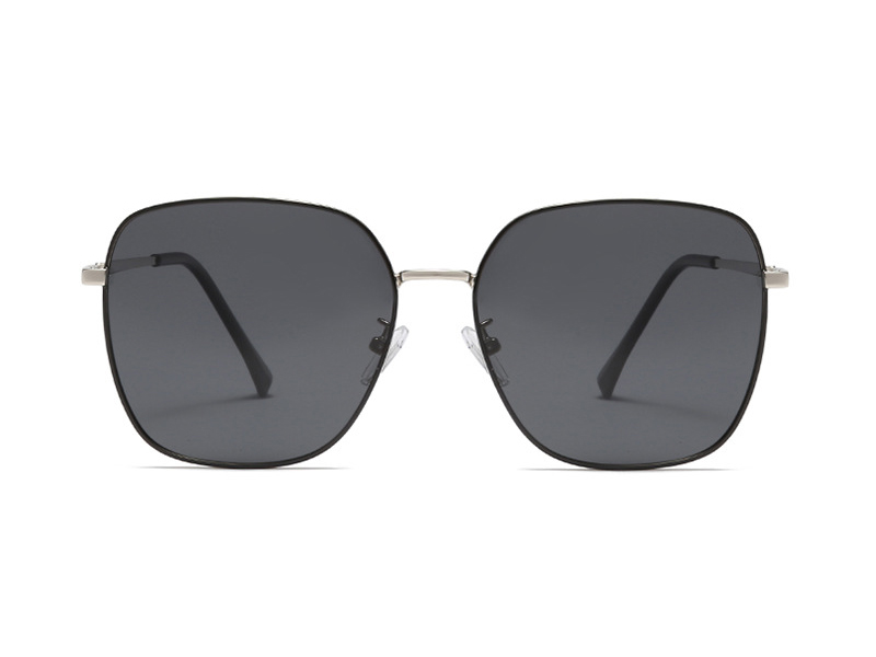 Small Size Slim Temples Vintage Polarized Lenses Metal Frames Sunglasses