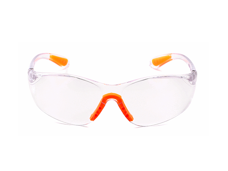 Clear Safety Spectacles Protective Eyewear PC Materials