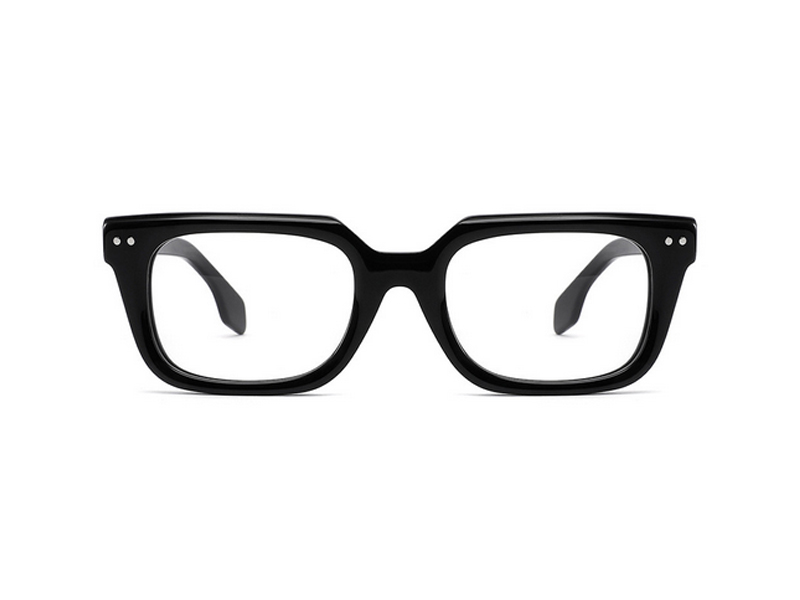 Square Shape Full Rim Demi Handmade Acetate Optical Frames