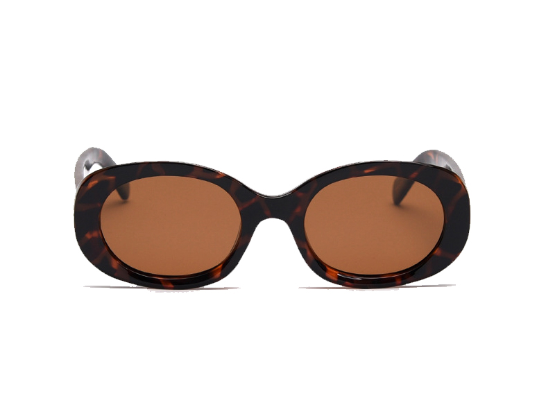 Unisex Eyeglasses Polarized Retro Oval Sunglasses Italy Designer