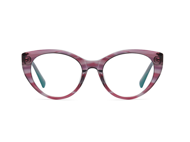 Cat Eyes Anti Blue Lenses Handmade Acetate Optical Frames