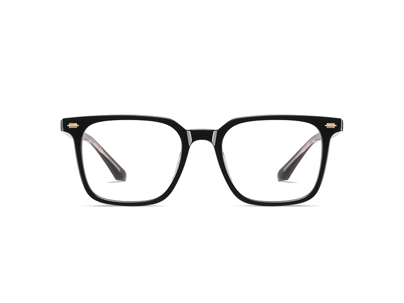 Square Acetate Glasses Frame Unisex Optical Transparent Color