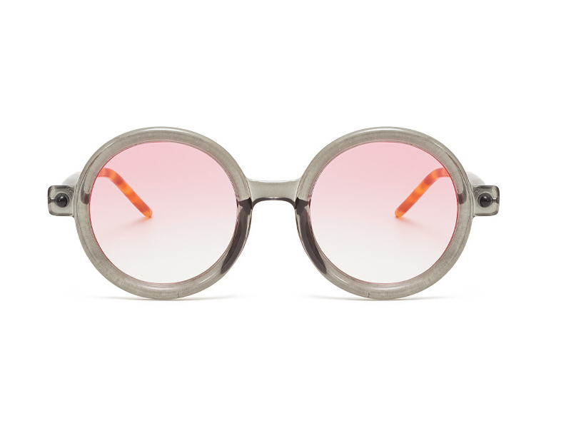 Plastic Sunglasses Vintage Small Round Sunglasses UV 400 Lenses