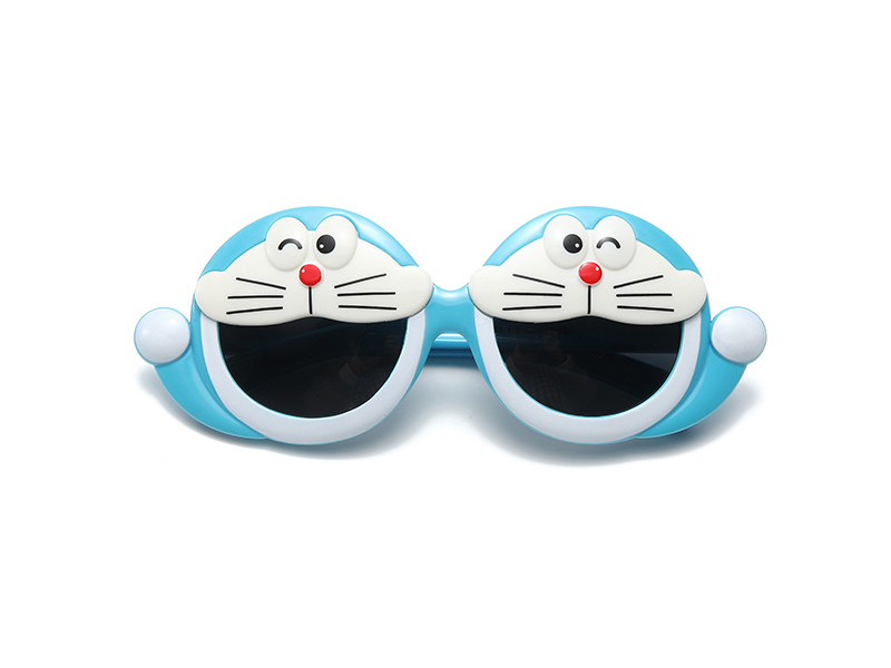 New Cartoon Doraemon Children's Sunglasses TPEE Materials