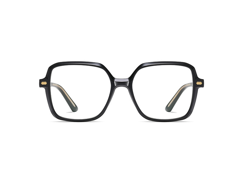 Ultra Light Eyeglasses TR90 Optical Frames With Acetate Temples