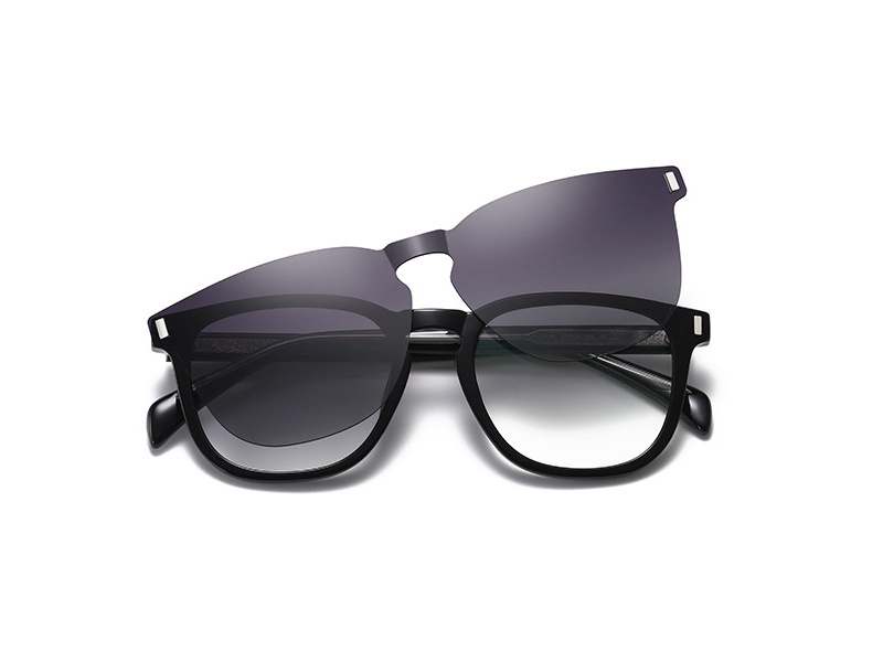 Small Size TR90 Magnet Full Rim Optical Frames Drive Sunglasses