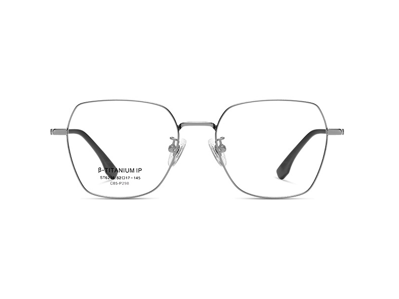 Full Rim Eyeglasses Unisex IP Plating Pure Titanium Optical Frames
